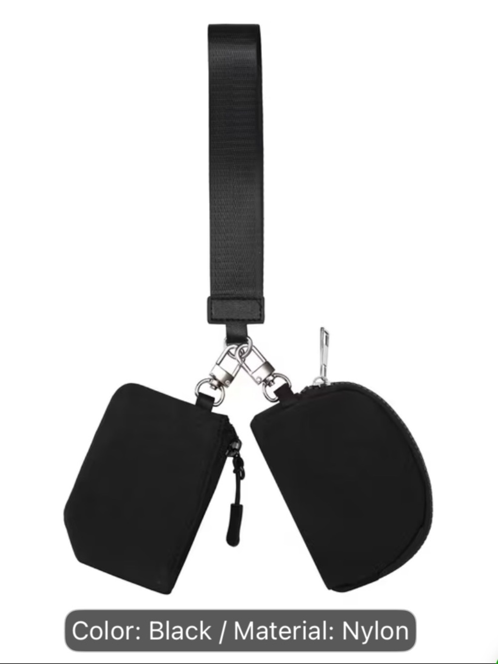Black Wristlet Pouches